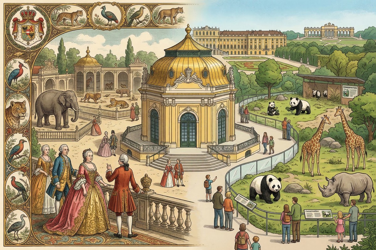 The Schönbrunn Zoo: A Royal Menagerie Through the Ages