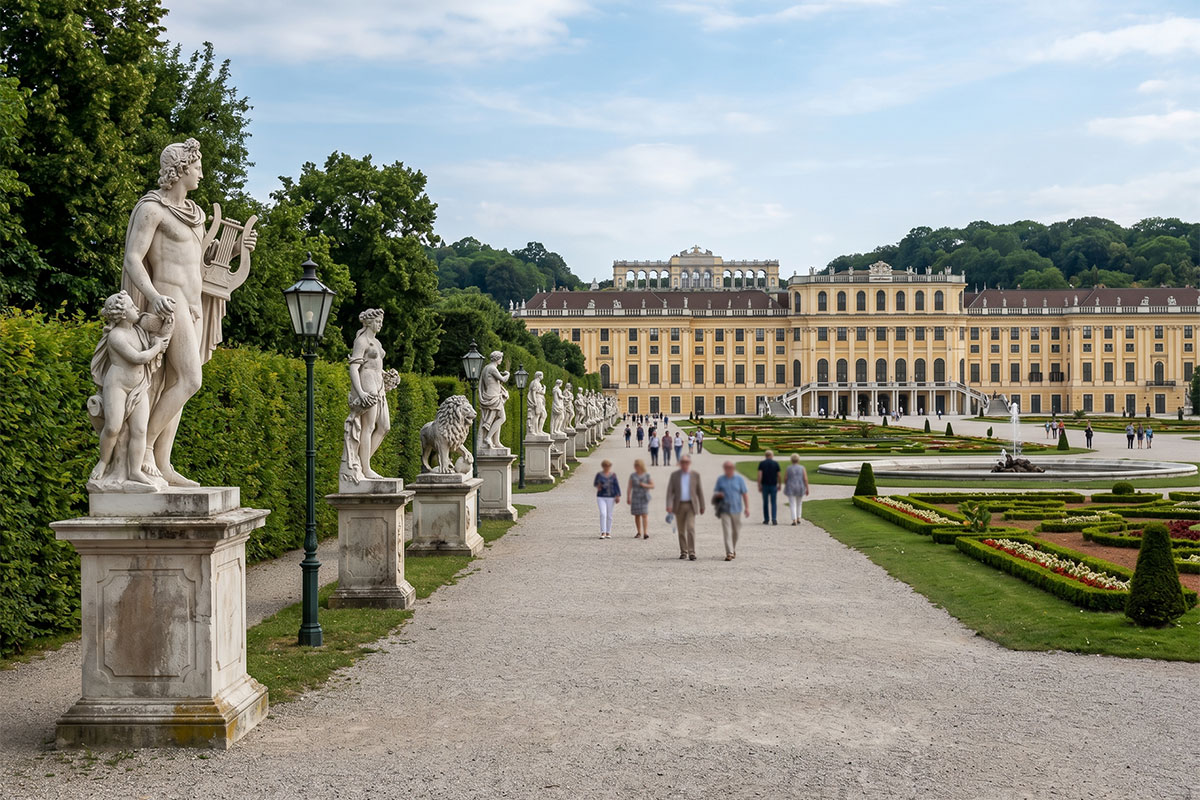 Sculptures of Schönbrunn: An Open-Air Art Gallery