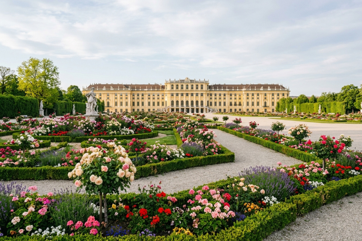 The Allure of Seasonal Blooms in Schönbrunn Gardens