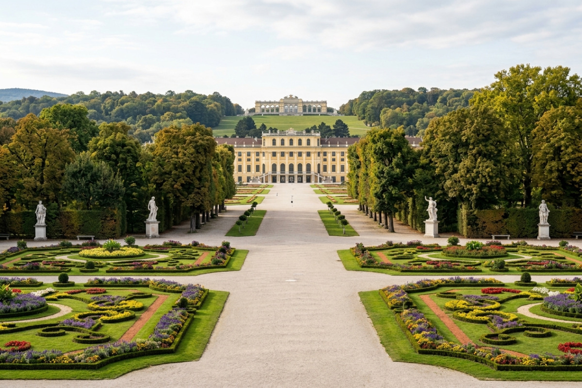 The Enigmatic Gardens of Schönbrunn Palace: Nature's Royal Canvas