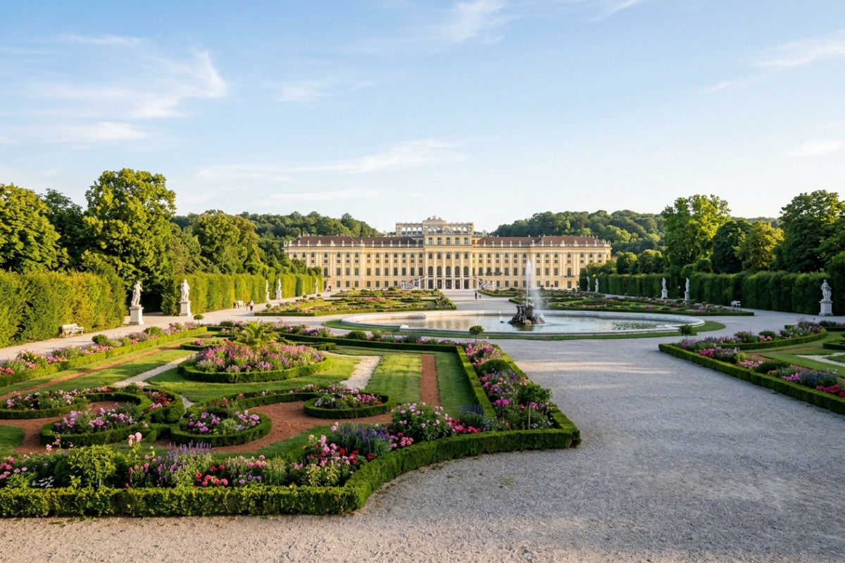 The Tranquil Beauty of Schönbrunn Palace Gardens